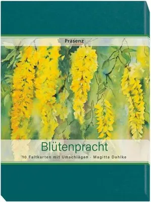 Produktbild von Bunte Blütenpracht Faltkarten 10 Stück, 5 Motive, B6 (12 x 17 cm) mit Umschlag