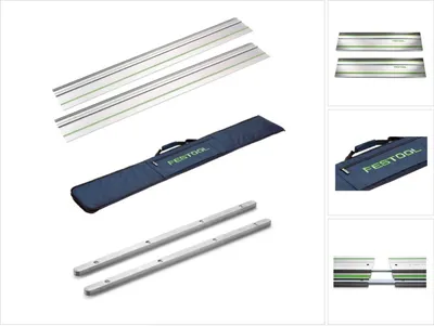 Obrázok produktu pre Festool FS 1400/2 vodiaca lišta 1400 mm 2 x ( 491498 ) + taška na vodiacu lištu FS-BAG + 2 x spojovací kus FSV ( 482107 )
