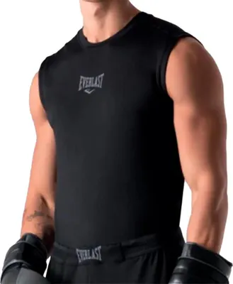 Produktbild von Everlast Compression ärmelloses T-shirt Schwarz M Herren Schwarz M