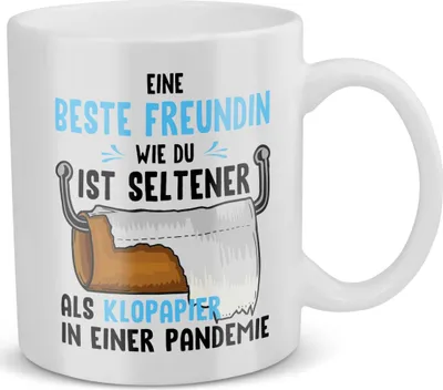 Produktbild von 22Feels Beste Freundin Geschenk BFF Tasse Geburtstag Weihnachten Kaffeetasse Freundinnen Haferl Freundschaft Frauen Geschenkidee Unbiologische Schwester