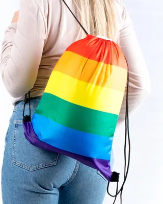 Zdjęcie produktu dla Torba Plecak Lgbt Tęczowy Pride Tęcza Worek