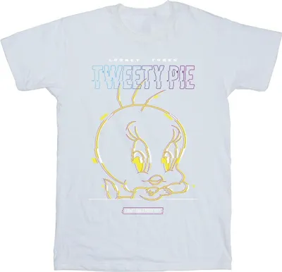 Produktbild von Looney Tunes - T-Shirt für Herren BI35847 (5XL) (Weiß)