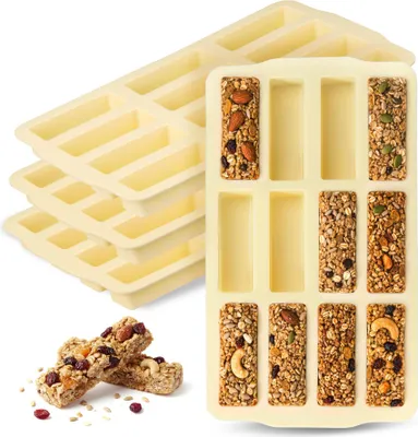 Produktbild von Zenker Müsliriegel Silikonbackform 4er-Set  zum Backen von 48 Riegel