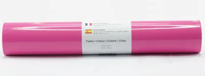 Produktbild von Kreativplotter Vinylfolie glänzend PINK 30,5x300 cm