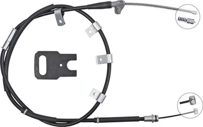 Produktbild von A.B.S. Handbremsseil Seilzug Feststellbremse für SUZUKI Grand Vitara II SUV (JT, TE, TD) Hinten Links K10129