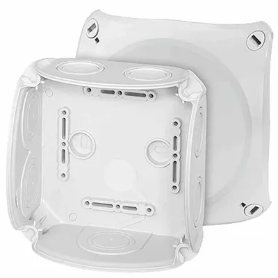 Immagine prodotto di Scatola di giunzione Hensel a prova di umidità 130x130x77 mm DK0600G