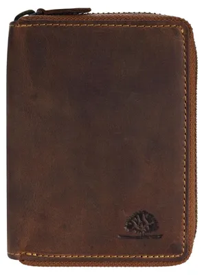 Immagine prodotto di GREENBURRY portafoglio Vintage Zip Around Wallet Brown marrone