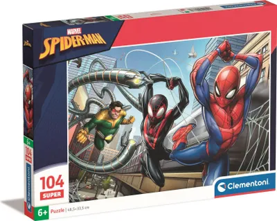 Immagine prodotto di Clementoni - Puzzle Marvel Spiderman 104 elementy - oficjalny produkt premium