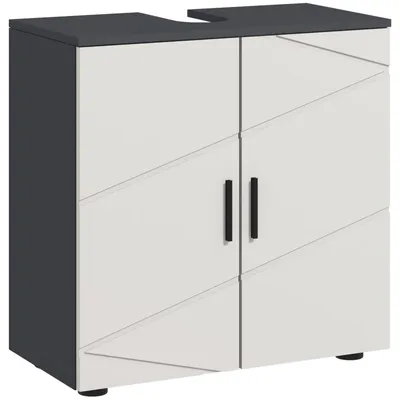 Produktbild von Schuhschrank mit 2 Klappfächern, verstellbar Trennwand für 8-12 Paar, für Flur