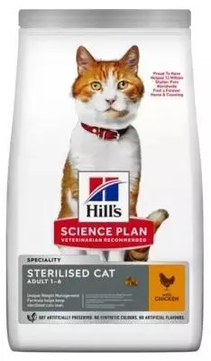 Obrázok produktu pre Hill's SCIENCE PLAN, Dospelý, Tuniak, 1,5 kg