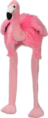 Produktbild von Mütze aus Plüsch Flamingo