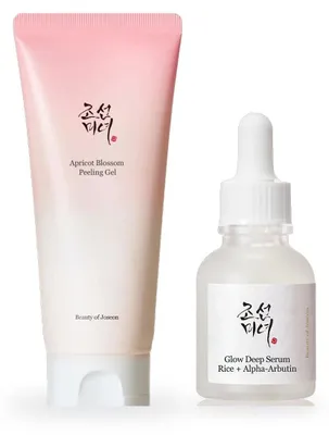 Produktbild von Beauty of Joseon Peeling & Glow Set: Apricot Blossom Peeling Gel + Glow Deep Serum
