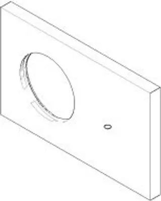 Produktbild von Dornbracht 091101173-47 Rosette ERSATZTEILE