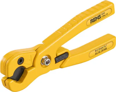 Produktbild von Rems ROS P FLEX 22 (Einhand-Rohrschere für flexible Kunststoffschläuche) 291400R