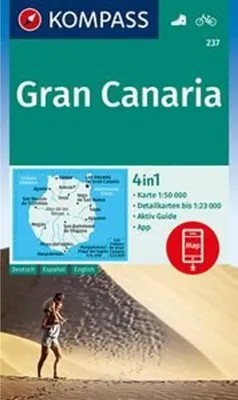 Obrázek produktu pro KOMPASS Wanderkarte 237 Gran Canaria 1:50.000