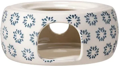 Zdjęcie produktu dla Stövchen Retro herbata cieplejsza popielice ø 14,5 cm, niebieski, ceramika