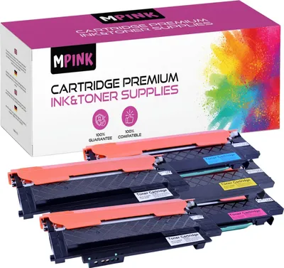 Produktbild von 5x Toner für Samsung CLT-K404 CMYKK Set (Cyan, Magenta, Gelb, 2xSchwarz) Xpress C430 C480