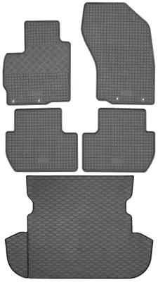 Obrázok produktu pre Peugeot 4007 SUV od 03.2007-08.2012. SADA - Gumové autokoberce + rohož do kufra