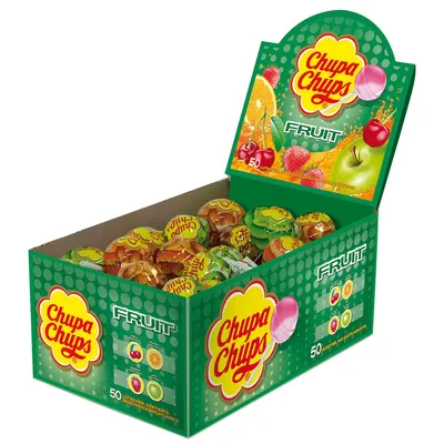 Immagine prodotto di Lecca-lecca alla frutta Chupa Chups in confezione da 50 pezzi da 600 g