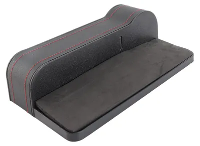 Image de Organisateur de rangement multifonctionnel universel pour siège de voiture, boîte de rangement pour interstices, accessoire intérieur (noir, côté passager)