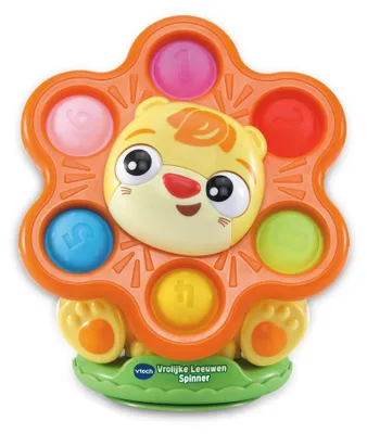 Produktbild von VTech Baby Vrolijke Leeuwen Spinner, 0,5 Jahr(e), Kunststoff, Mehrfarbig
