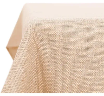 Produktbild von Tischdecke Wasserabweisend Leinenoptik 140x240 cm Zart Rosa
