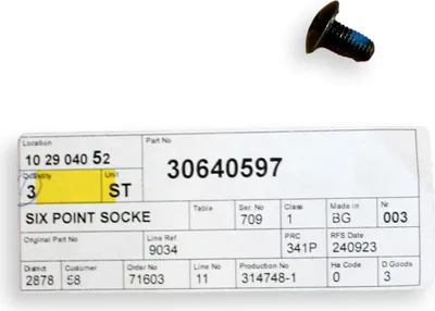 Image de VOLVO XC90 XC60 S90 V90 S60 Verrou de serrure de porte OE 30640597