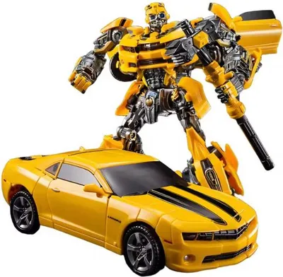 Obrázek produktu pro Akční transformační figurka - Bumblebee 28 cm + doplňky. Kov ABS