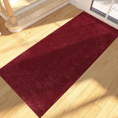 Productafbeelding van Läufer, vloerkleed, 60 x 210 cm, vuilvanger, binnen, deurmat, rood