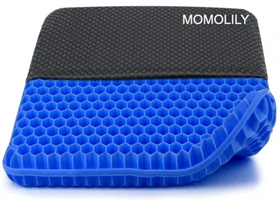 Zdjęcie produktu dla Ergonomiczna poduszka żelowa do krzesła biurowego - oddychająca i redukująca nacisk