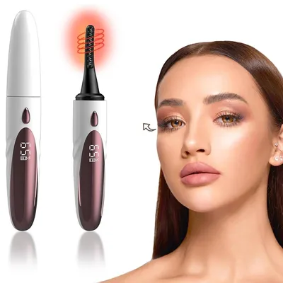 Produktbild von Wimpernzange, 24 Stunden Akkulaufzeit, elektrische Wimpernzange, 10 Sekunden Schnellaufheizung, beheizte Wimpernzange für Damen, 4 Heizmodi.