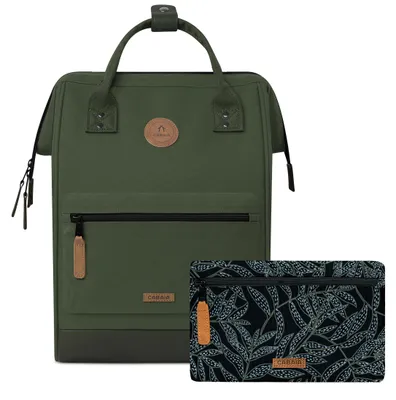 Image de CABAIA sac à dos de loisirs sac à dos pour ordinateur portable Adventurer Essentials Backpack 18L Coromandel vert foncé