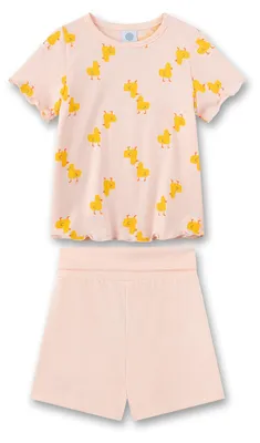 Produktbild von Sanetta Mädchen-Schlafanzug kurz rosa Entchen 86