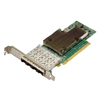 Produktbild von HPE Broadcom BCM57504 Ethernet 10/25Gb 4-port SFP28 Adapter for, Eingebaut, Kabelgebunden, PCI Express, Ethernet / Fiber, 25 Mbit/s