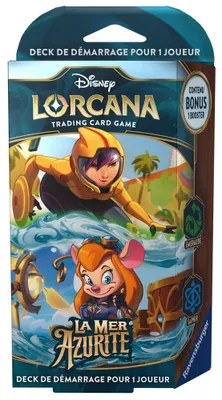 Produktbild von Ravensburger Disney Lorcana TCG: vorkonstruiertes Deck für 1 Spieler Das Meer Az