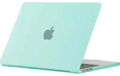 Produktbild von Mobigear Schutzhülle für MacBook Air 15 Zoll (2023-2026), Hartschalenhülle, grün, Modell A2941 / A3114 / A3241 / A3448