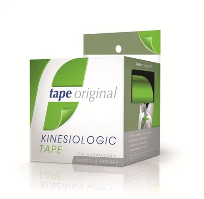 Produktbild von Kinesiologic tape original 5 cmx5 m grün 1 St