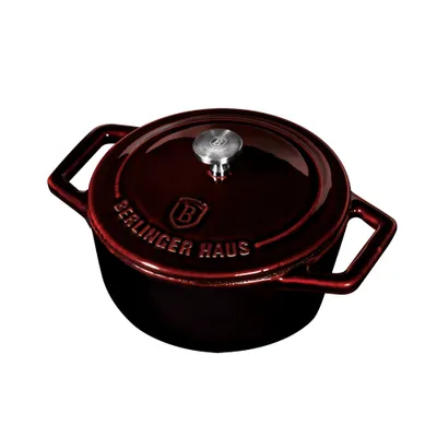 Obrázok produktu pre Liatinový hrniec 0,31L 10cm BURGUNDY 19116