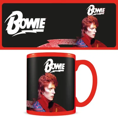 Produktbild von David Bowie Tasse mit Thermoeffekt Bolt
