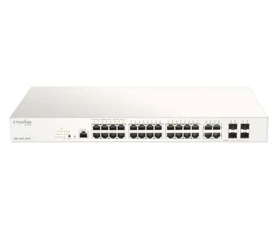 Produktbild von D-Link DBS-2000-28MP PoE+ Gigabit Switch 28-Port Nuclias Cloud Managed Layer2