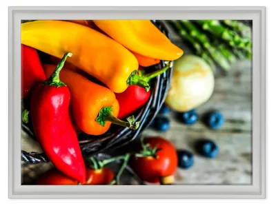 Productafbeelding van Ingelijste Canvas Afbeelding voor de Keuken