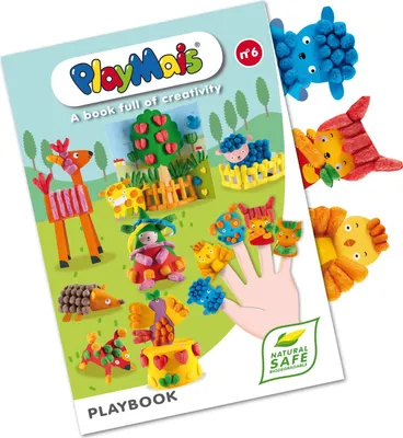 Immagine prodotto di PlayMais 150522-1 LIBRO CLASSICO, DIN A4, 16 carte e oggetti pretagliati, colorato