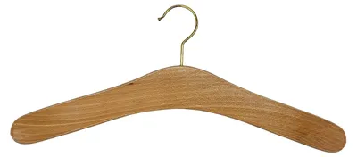 Produktbild von Garderobenbügel naturlackiert 43cm