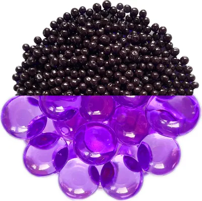 Immagine prodotto di Granuli di idroperle 6-8 mm Viola
