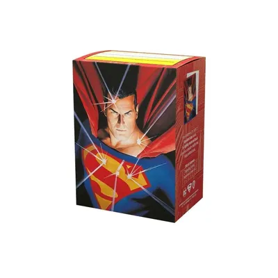 Produktbild von Dragon Shield Standard Superman Dc Comics Kartenhüllen 100 Einheiten Durchsichtig  Durchsichtig One Size