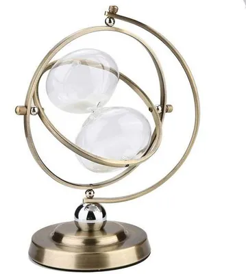 Produktbild von 15-Minuten Sanduhr mit rotierendem Zylinder – Dekoration und Zeitmanagement