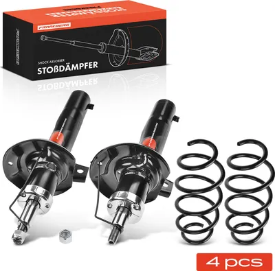 Productafbeelding van Frankberg 2x veer + 2x gasdrukdemper voor voor VW Tiguan 1.4L 2.0L