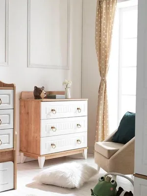 Image de Commode moderne à trois tiroirs Design élégant pour chambre à coucher