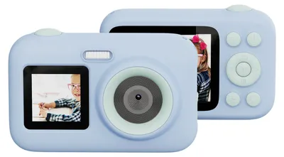 Produktbild von SJCAM 1080P Digitalkamera Kinderkamera 12MP HD Kinder Digitalvideokamera Kinder Selfie-Kamera fuer Jungen und Maedchen 2,4-Zoll-LCD-Bildschirm Doppelobjektive Geburtstagsgeschenk Festivalgeschenk Tolles Geschenk fuer Kinder im Alter von 3 bis 12 Jahren