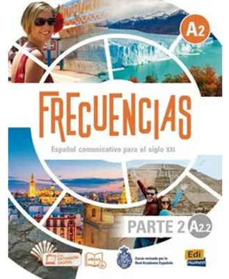 Produktbild von Frecuencias A2 - Parte 2, A2.2. Kursbuch + Code